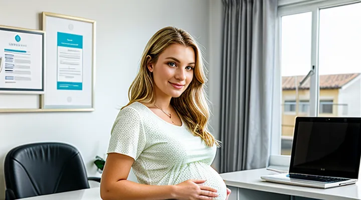 Как встать на учет по беременности через Госуслуги