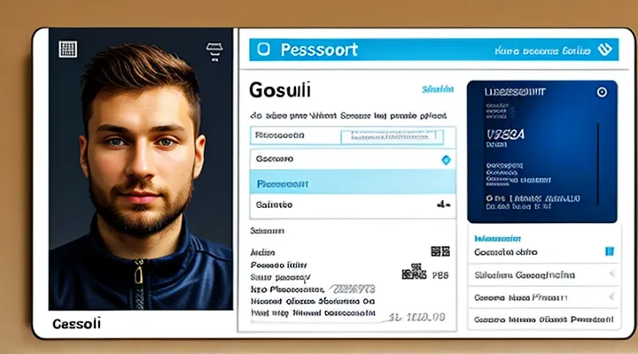 Как выглядит электронный паспорт в личном кабинете Госуслуг