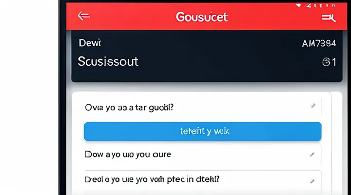 Как выйти из аккаунта в Госуслугах