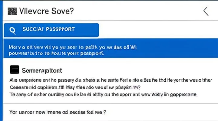Как заменить паспорт через портал Госуслуги