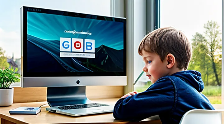 Как записать ребёнка в первый класс через портал Госуслуги