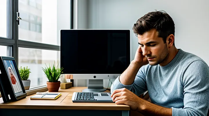 Каков алгоритм оформления больничного через портал государственных услуг?