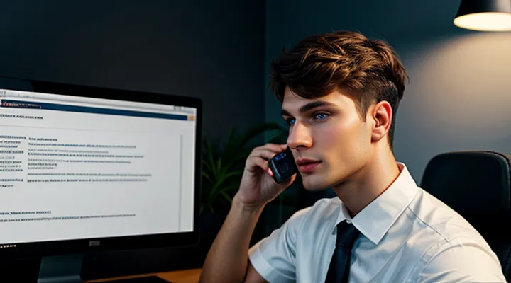 Контакты горячей линии поддержки личного кабинета Госуслуг