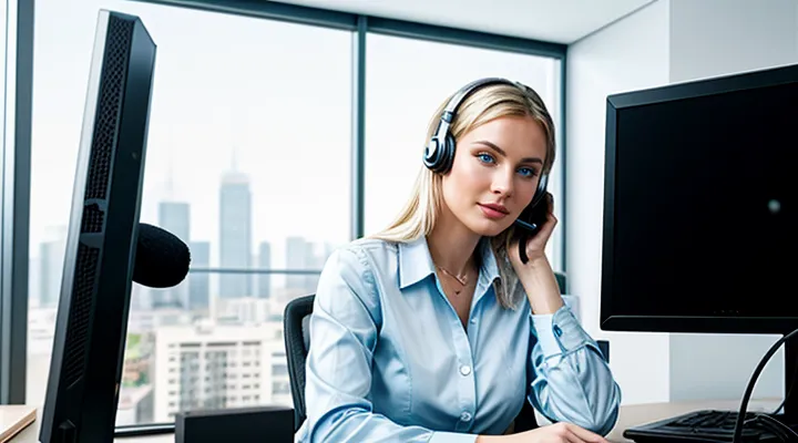 Контакты технической поддержки портала Госуслуги