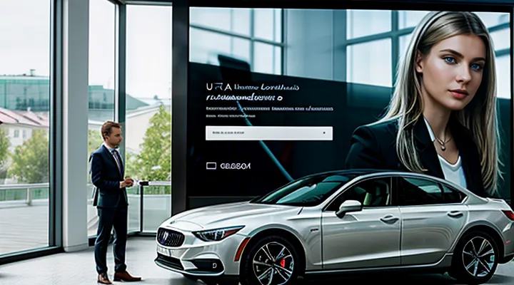 Купля‑продажа автомобиля через Госуслуги