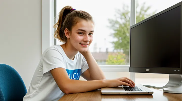 Личный кабинет Госуслуг для пользователей от 14 лет