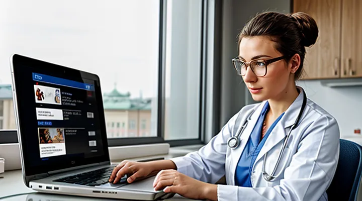 Личный кабинет медицинского работника ФРМР: вход и работа через Госуслуги