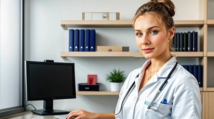 Личный кабинет медицинского работника в системе Госуслуги