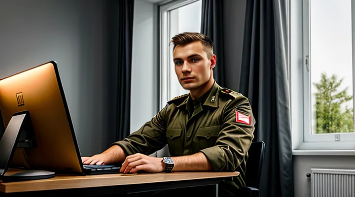 Личный кабинет военнослужащего на портале Госуслуги