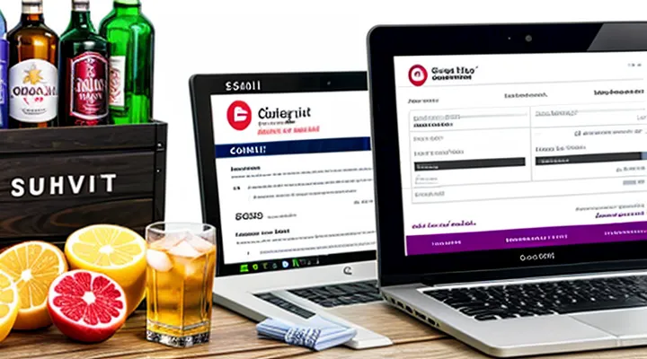 Можно ли приобрести алкоголь через портал Госуслуг