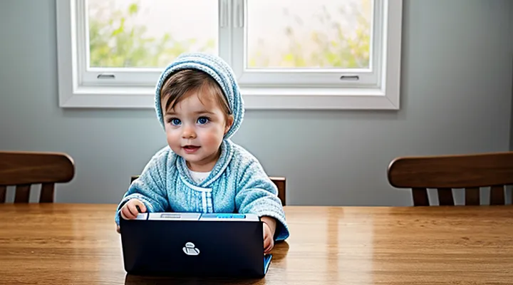 Можно ли прописать ребёнка через Госуслуги