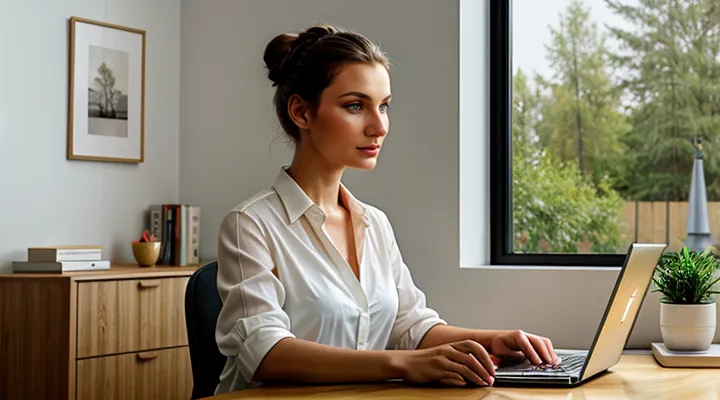 Написание обращения в МВД через портал Госуслуг