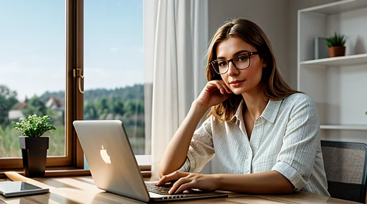 Написание обращения в службу поддержки Госуслуг