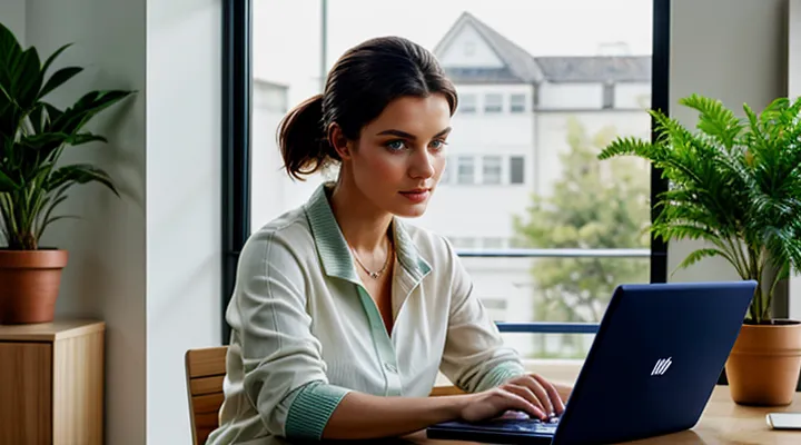 Обращение в Пенсионный фонд через портал Госуслуг