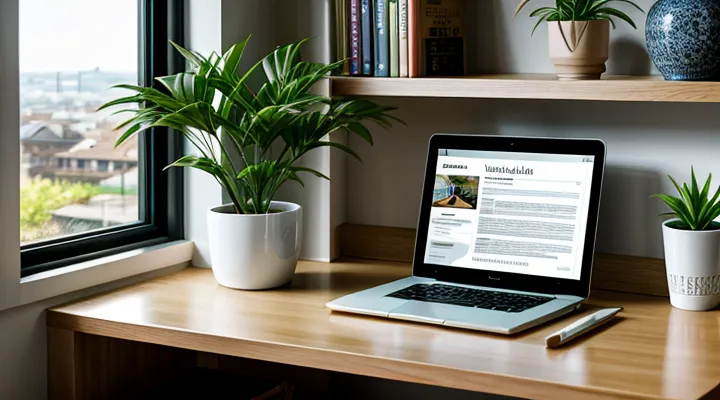 Обращение в службу ЖКХ через портал Госуслуг