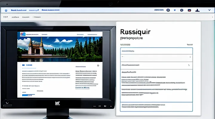 Образец заявления на загранпаспорт нового образца на 10 лет через Госуслуги