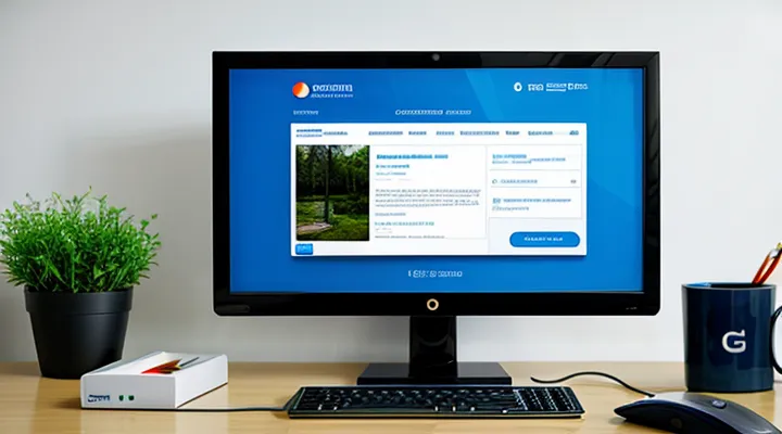 Официальная страница портала Госуслуг