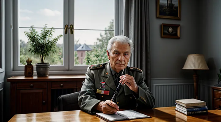 Оформление пенсии ветеранам боевых действий через Госуслуги