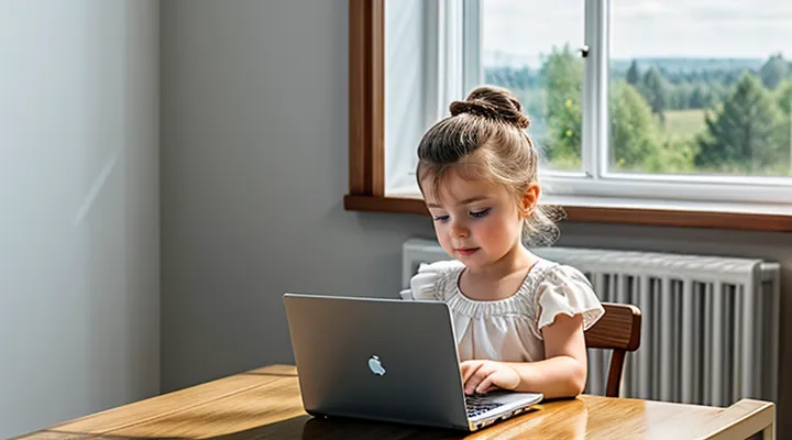 Оформление пособия по уходу за ребёнком‑инвалидом через Госуслуги