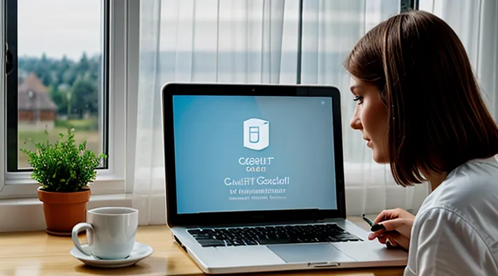 Онлайн‑кредит на карту без посещения банка через Госуслуги