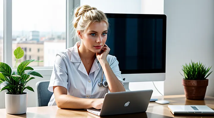 Онлайн‑закрытие больничного листа через портал Госуслуги