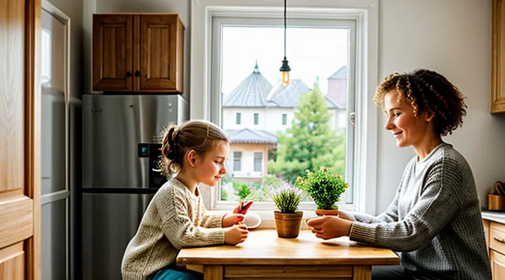 Онлайн‑заявление на малоимущую семью через портал Госуслуги