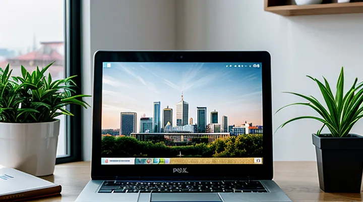 Определение пенсионного фонда через портал Госуслуг