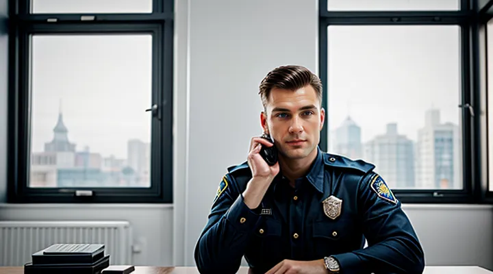 Отказ от полиса ОМС через портал Госуслуги для сотрудников полиции