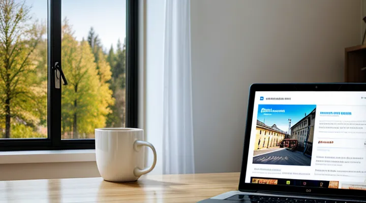 Открытие медицинской карты на портале Госуслуг