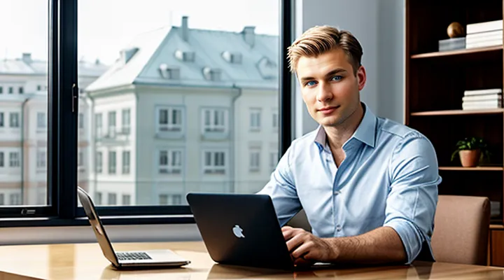 Открытие статуса самозанятого через портал Госуслуги