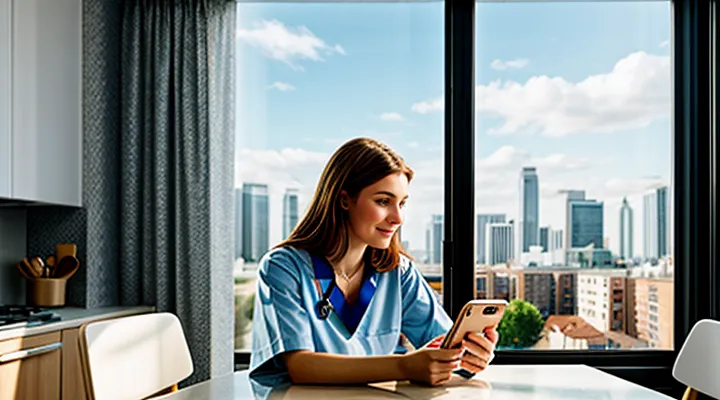 Отмена записи к врачу через Госуслуги с телефона