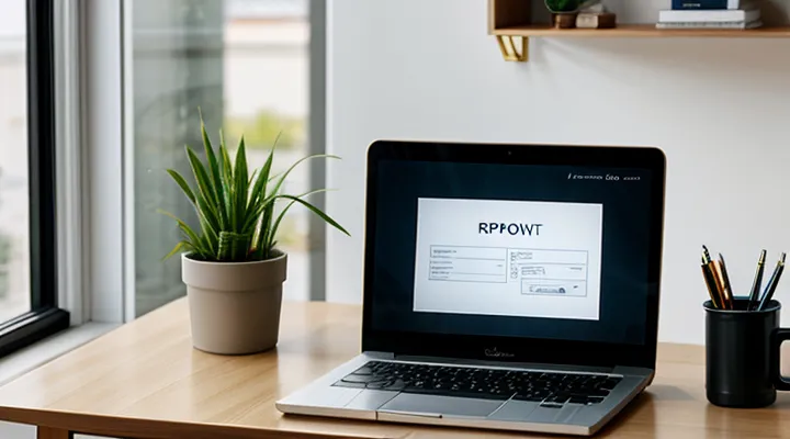 Отправка отчёта в СФР онлайн через Госуслуги