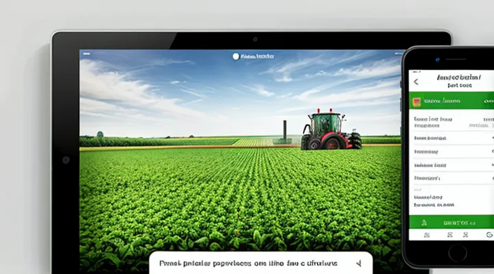 Платформа для подачи заявлений на получение субсидий на развитие сельского хозяйства