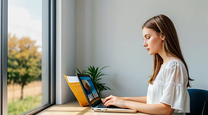 Подача оригиналов документов через портал Госуслуг