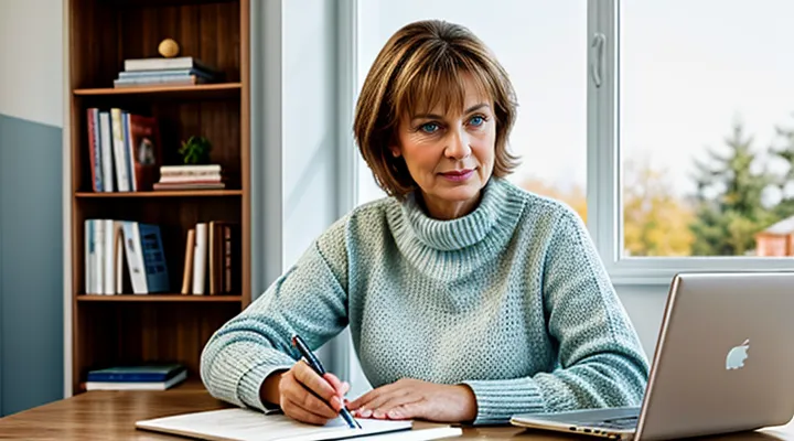 Подача заявления на пенсионные выплаты через портал Госуслуги