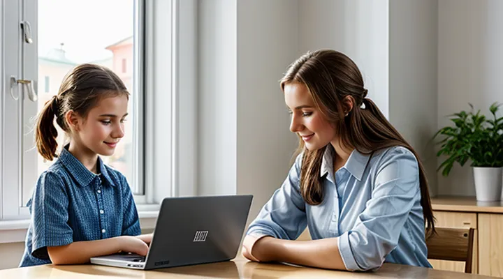 Подача заявления на школьную форму для малоимущих семей через портал Госуслуги