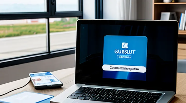 Подтверждение аккаунта в системе Госуслуги