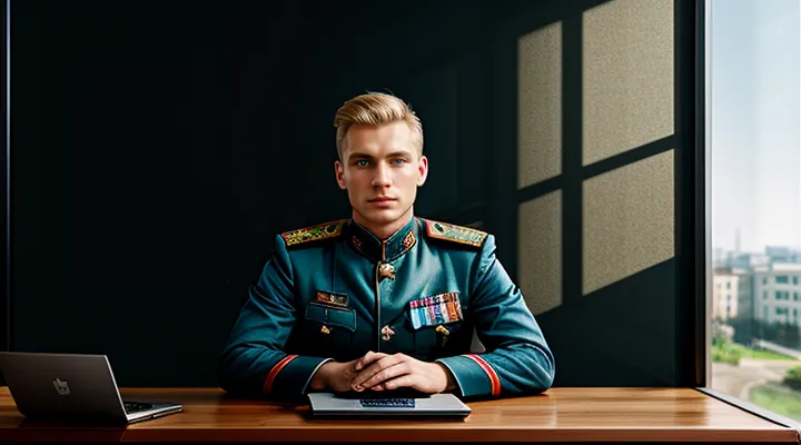 Подтверждение личного кабинета военнослужащего на портале Госуслуги