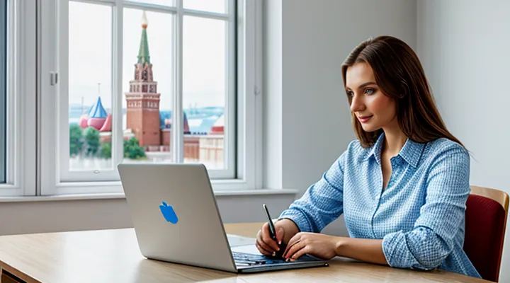 Подтверждение личности через систему Госуслуг