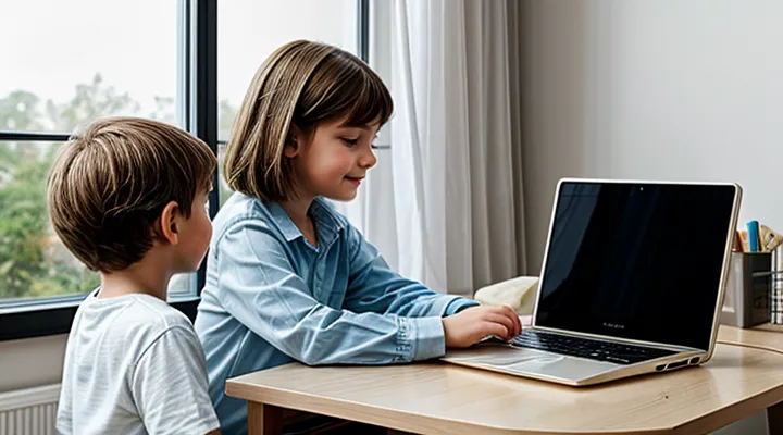 Подтверждение учетной записи ребенка до 14 лет на Госуслугах