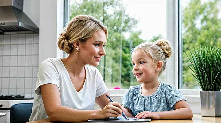 Получение формы 8 для ребёнка через портал Госуслуг