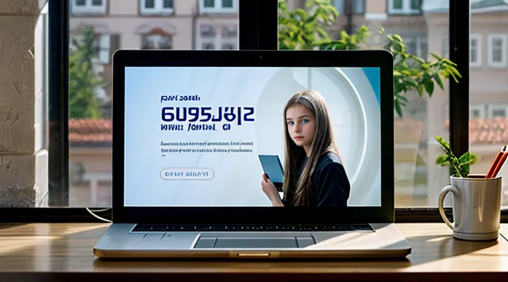 Получение Пушкинской карты для ребёнка 14 лет через Госуслуги