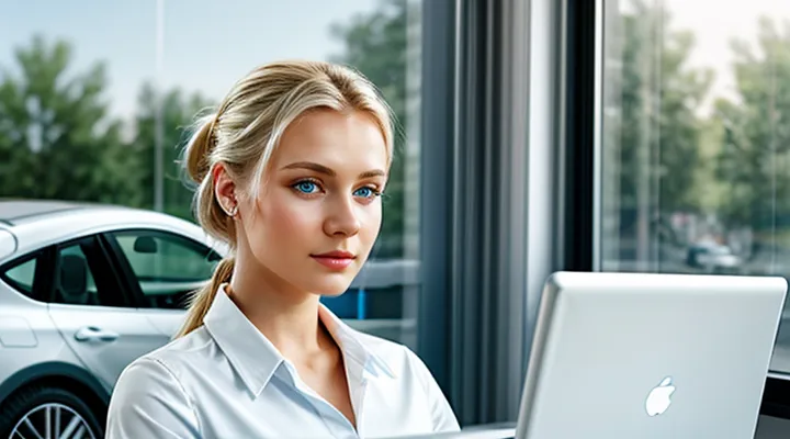 Постановка новой машины на учёт в ГИБДД через портал Госуслуги