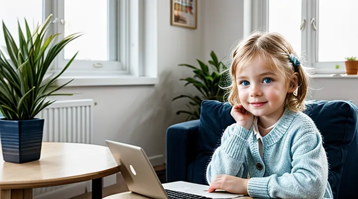 Постановка ребенка в очередь в детский сад через Госуслуги