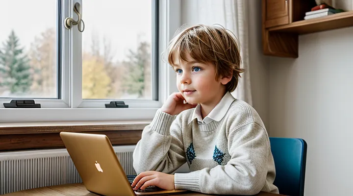 Привязка аккаунта ребёнка к родителю на портале Госуслуг