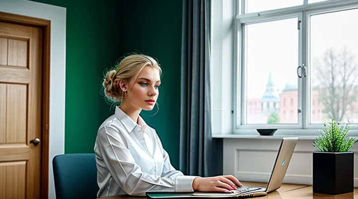 Работа с электронным кабинетом ФСС на портале Госуслуг