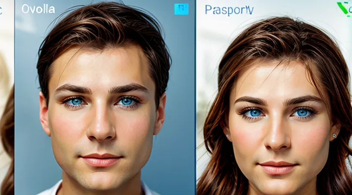 Редактирование фото для паспорта на портале госуслуг