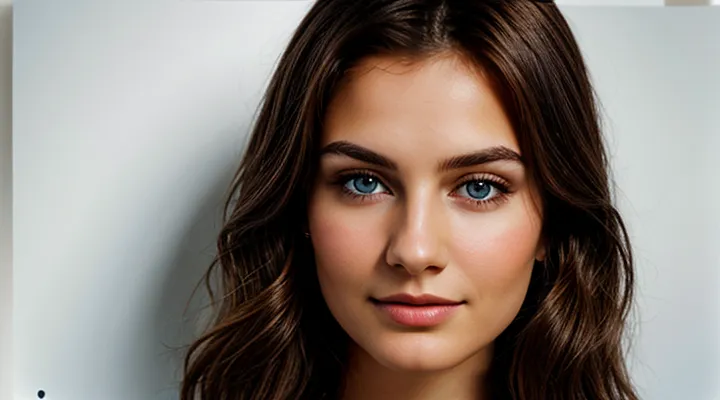 Редактирование фотографии для загранпаспорта в приложении Госуслуги