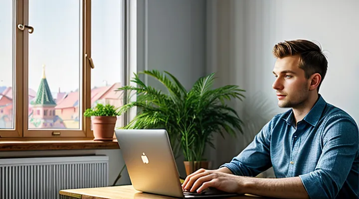 Регистрация человека в квартире через Госуслуги