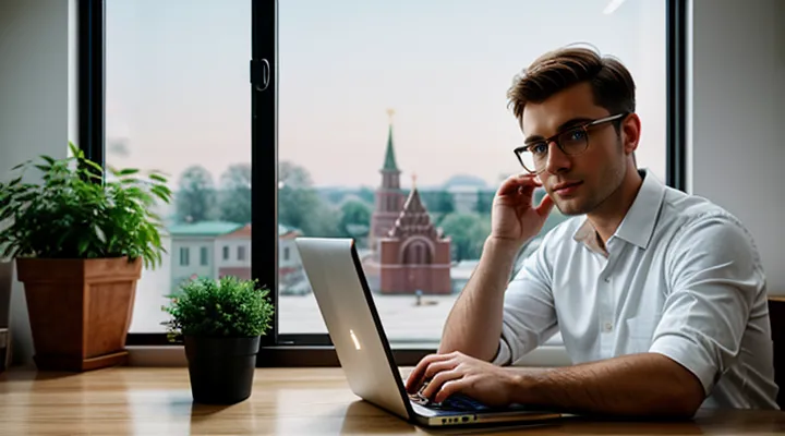 Регистрация домена через портал Госуслуги